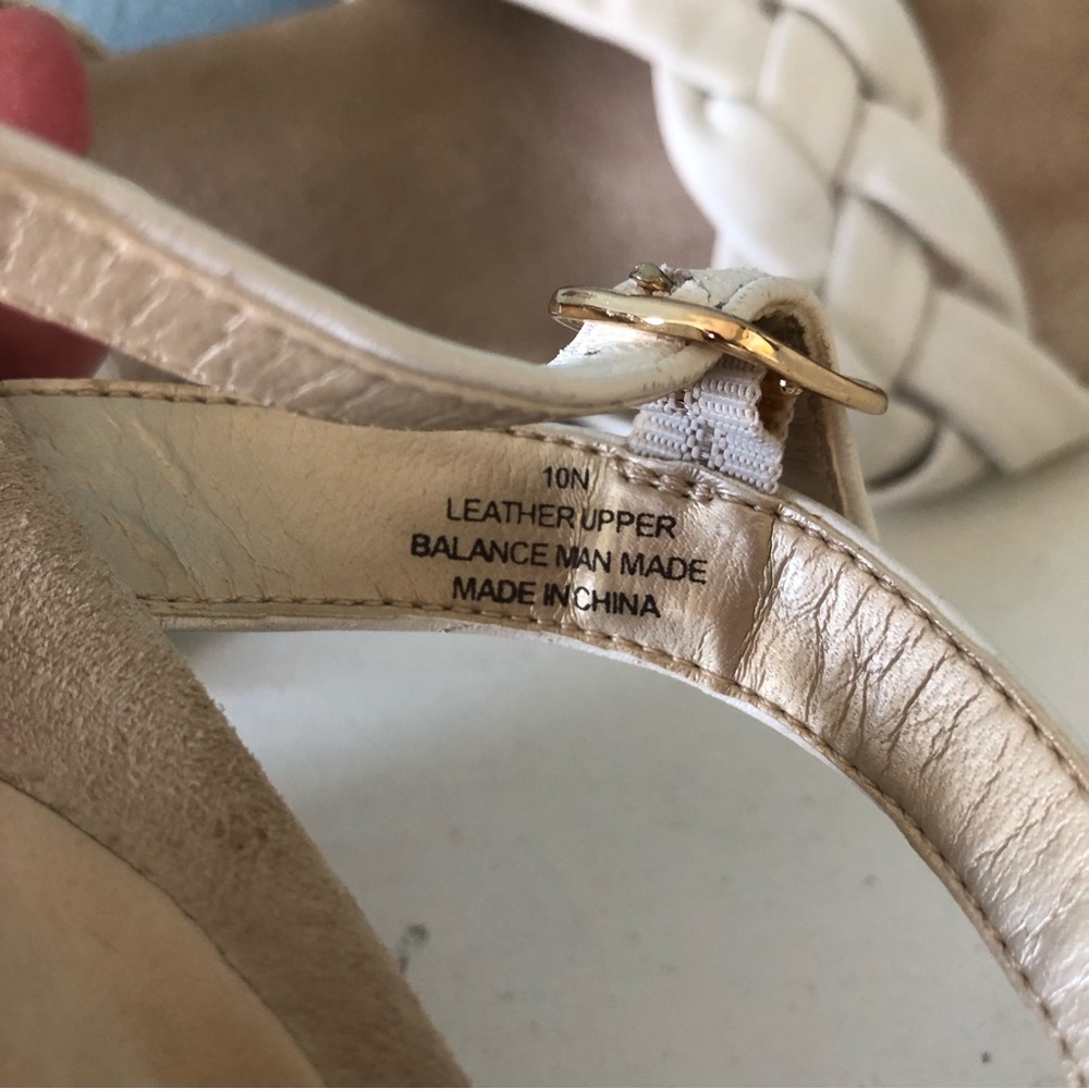 David Tate White Sandals - Picture 9 of 9